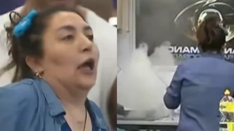 Pincoya sufrió un accidente en la cocina de “Gran Hermano 2026″: el video del momento
