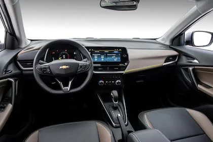 Interior del Chevrolet Tracker 2026