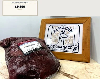 Bife ancho de guanaco