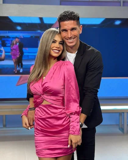Cinzia Francischiello junto a su novio, Dylan Gissi (Foto: Instagram @gissi.dylan)