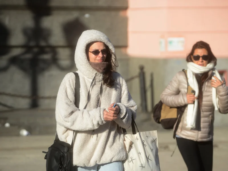 Frío extremo en Argentina: hay alerta amarilla en el AMBA y se registró una sensación térmica de -16 grados en la Patagonia