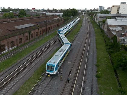 Uno de los últimos descarrilamientos del tren Sarmiento