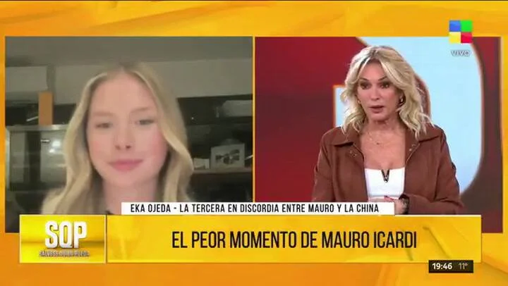 Ekaterina Ojeda contó qué le dijo Mauro Icardi al contactarla por WhatsApp