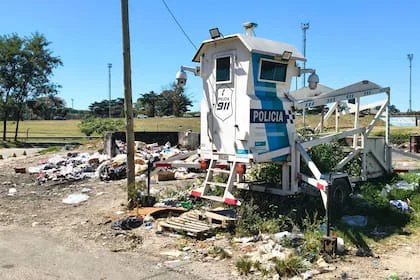 Garita Policial sin servicio en  la Matanza