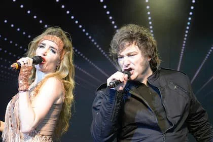 En enero, el presidente Javier Milei, participo del show de Fátima Florez en el Teatro Radio City de Mar del Plata