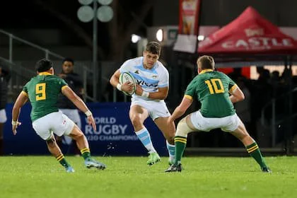 Faustino Sánchez Valarolo brilló en los Pumitas en 2024 y debutó el año pasado en los Pumas, ante Uruguay