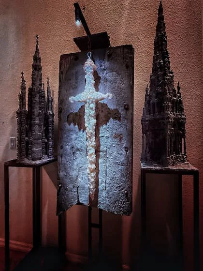 Algunas de sus últimas obras también se encuentran muy ligadas a la religión católica