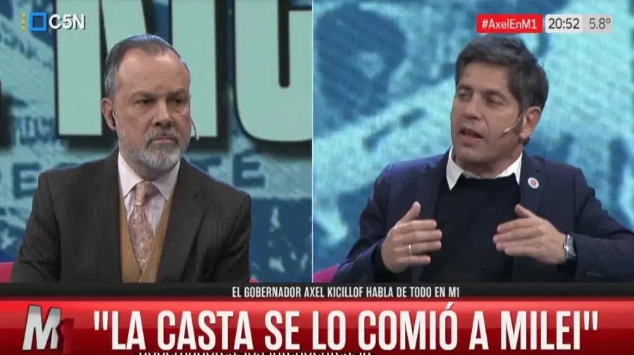 AXEL KICILLOF, mano a mano con GUSTAVO SYLVESTRE 02072026