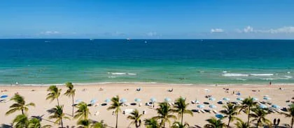 Las playas de Fort Lauderdale cuentan con temperaturas cálidas, aún en invierno  (VisittheUSA)