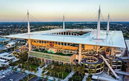 El HardRock Stadium de Miami, tiene capacidad para 65.000 espectadores (Conmebol)