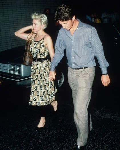La cantante y el actor se casaron en 1985