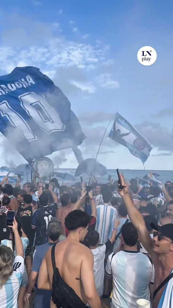 Banderazo argentino en Miami