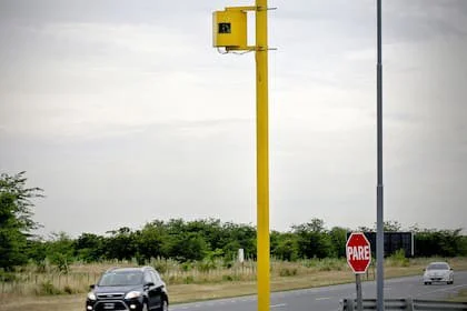 El conductor mendocino fue identificado a partir de los lectores de patentes que estaban en la ruta
