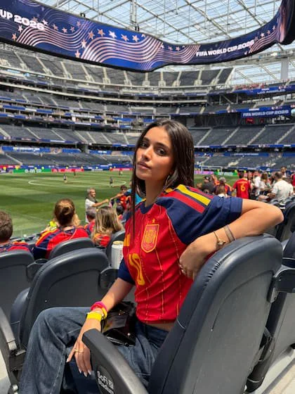 La joven reveló que conoció al futbolista a través de las redes sociales (Foto: Instagram @ineesgaarcia)