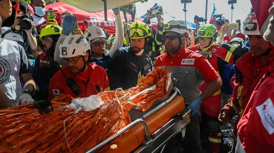 Rescatistas terremoto en Venezuela 02072026