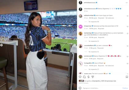 El posteo de Anto Roccuzzo tras el triunfo ante Cabo Verde