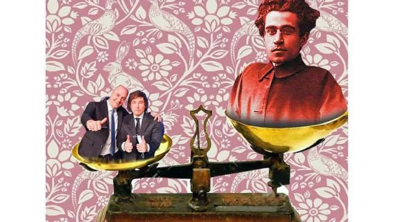 Gramsci 2, Milei 0; pero también Axel 0, Adorni 0
