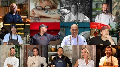 Germán Martitegui, Madame Papín (Mónica Marinaro), Martín Molteni, Juan Gaffuri, Felicitas Pizarro, Dante Liporace, Santiago Giorgini, Nicolás Tykocki, Francisco "Paco" Almeida, Paula Comparatore, Mauricio Asta, Alejandra Temporini y Emiliano Yulita son algunos de los referentes de la gastronomía argentina que serán parte de la edición 2026