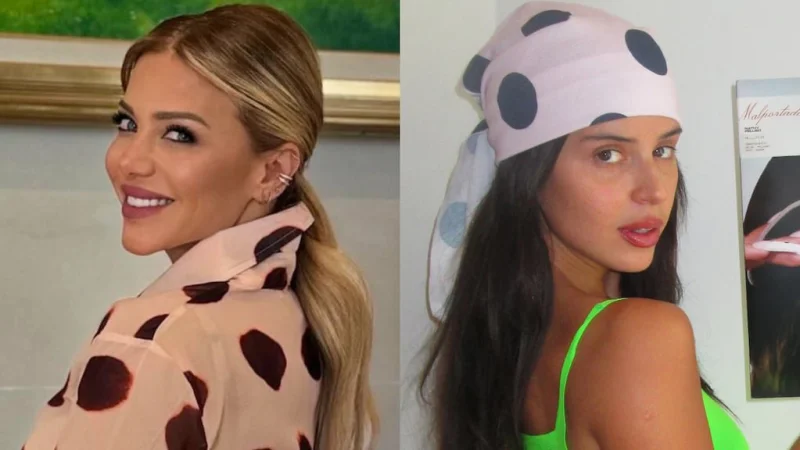 Los maxilunares invaden la moda: Evangelina Anderson y Nathy Peluso los sumaron a sus looks