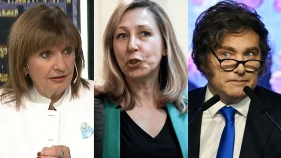 Patricia Bullrich y Myriam Bregman quedaron por encima de Milei en otra encuesta sobre imagen de políticos