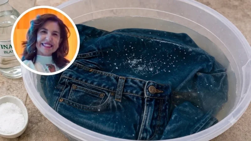 Begonia Pérez, experta en limpieza y madre de 7 hijos: “Los jeans se deben poner en remojo con vinagre y sal por cinco horas”