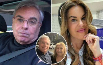 Carlos Monti se quebró al hablar de la muerte de su esposa tras blanquear a su nueva novia: “No es fácil…”