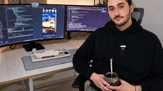 Un joven de las Sierras de Córdoba creó una red social sin algoritmos ni publicidad