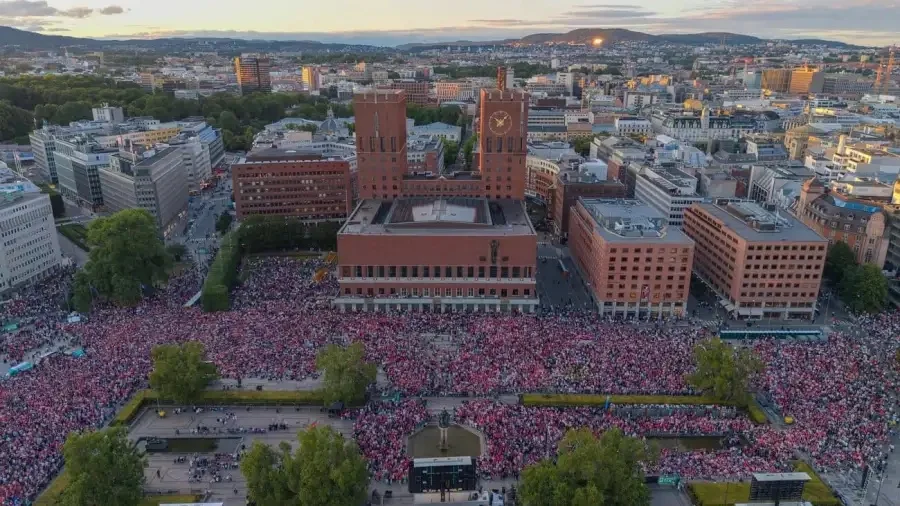 Festejos en Oslo