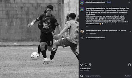 Tragedia en Chaco: un futbolista de 18 años falleció tras chocar en moto contra un auto.