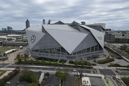 El estadio donde juegan el Atlanta United y los Falcons  de la NFL fue inaugurado en 2017
