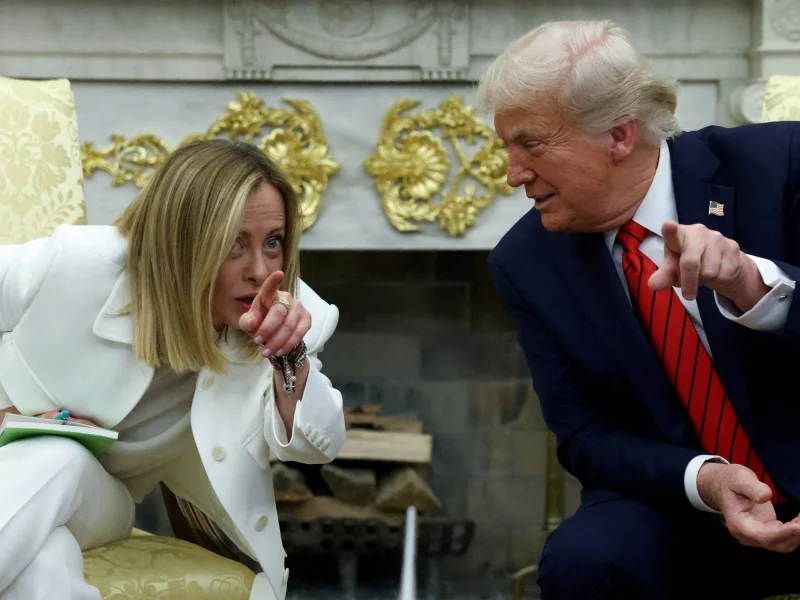 En vísperas de verse en la cumbre de la OTAN, Trump lanza otro ataque contra Meloni
