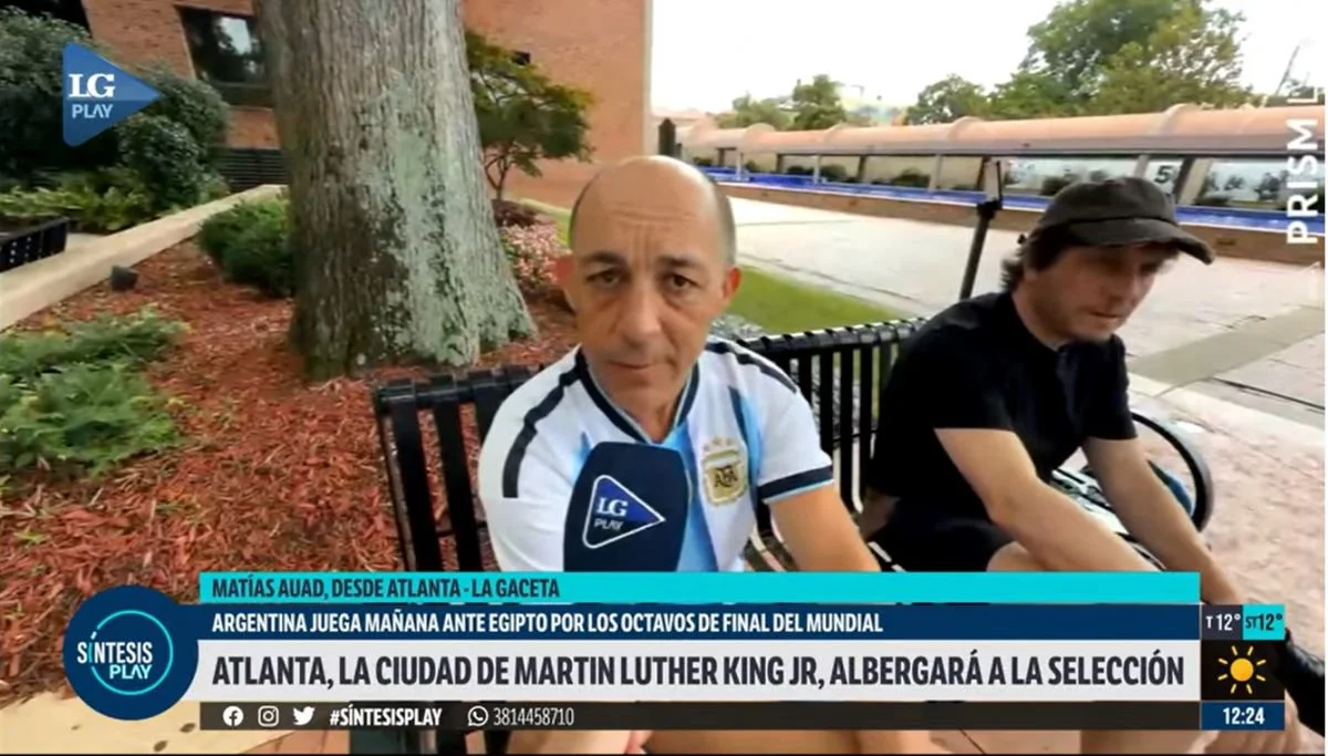 LA GACETA, en Atlanta: el legado de Martin Luther King y la historia de un vínculo santafesino con Walter Samuel