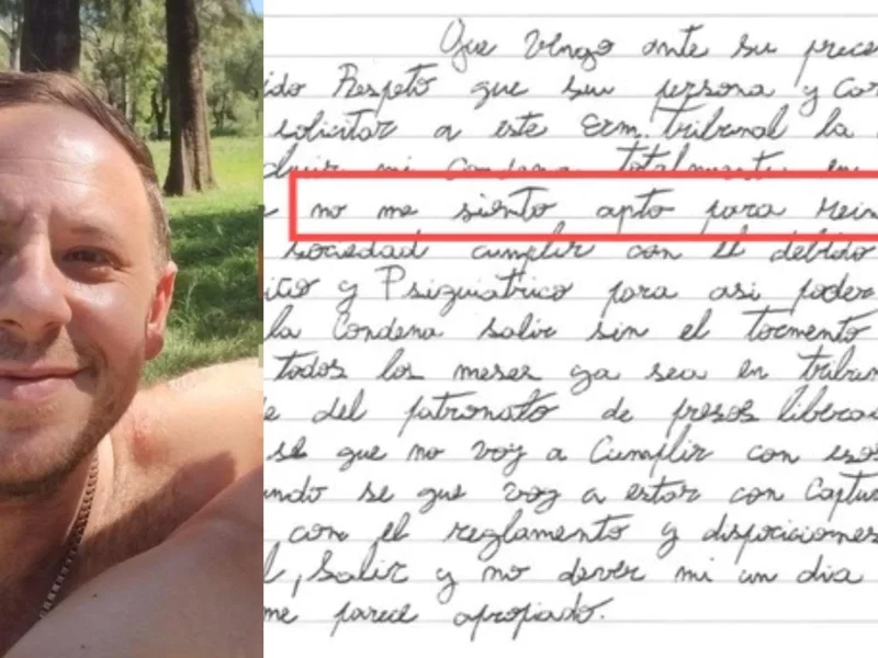 Un preso por narcomenudeo pidió no salir de la cárcel: “No me siento apto para reinsertarme”