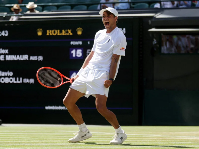 Flavio Cobolli sigue en Wimbledon, pero no tiene casa: el insólito problema que aqueja al tenista italiano