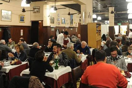 El salón de Albamonte, en el barrio porteño de Chacarita