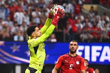 Mostafa Ahmed Abdelaziz Mohamed Shobeir fue la gran figura de Egipto en el partido contra la Argentina