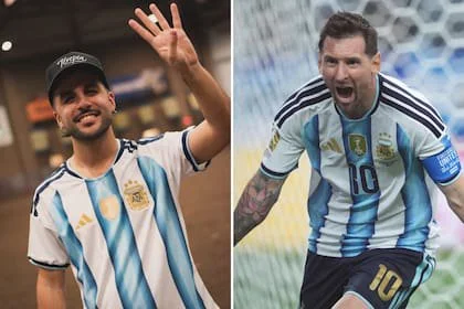 La combinación de la letra de Palmito y el nivel de Messi hace que la ilusión argentina crezca tras cada partido