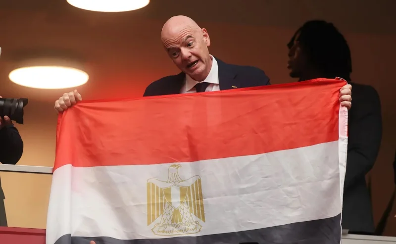 El gesto de Gianni Infantino con Egipto tras las acusaciones de que el Mundial 2026 está arreglado para Argentina
